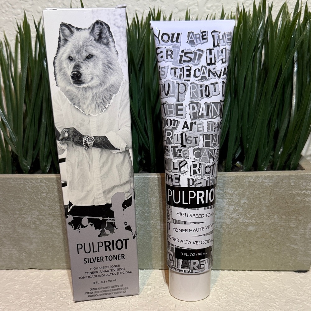 Pulp Riot Silver Toner - qty. 1 - Multiple Available Upon Request.